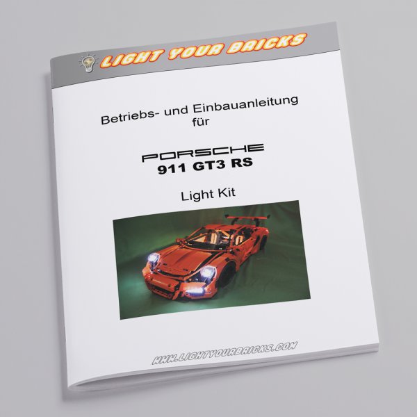 Einbauanleitung Light Kit Porsche 911 Sample