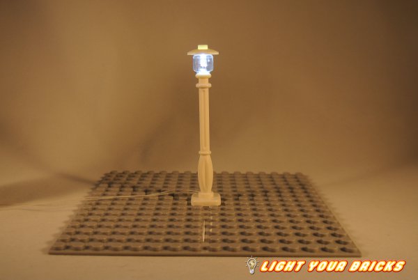 Strassenlaterne 1-flammig Lichtfarbe weiß - Bild 2